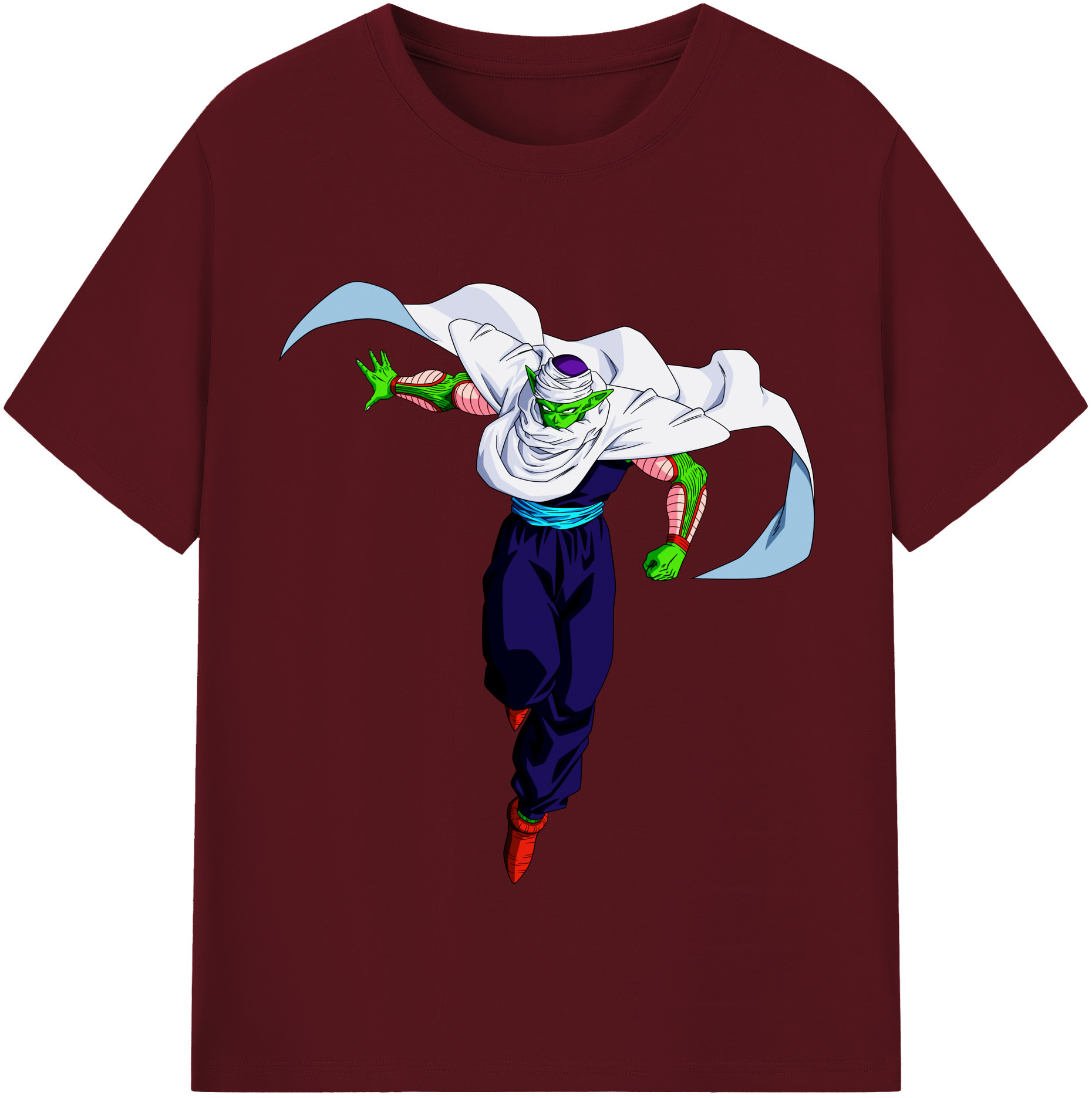 （画像用） ドラゴンボール ピッコロ DRAGON BALL Piccolo 綿100％半袖Tシャツ（フロントプリント）